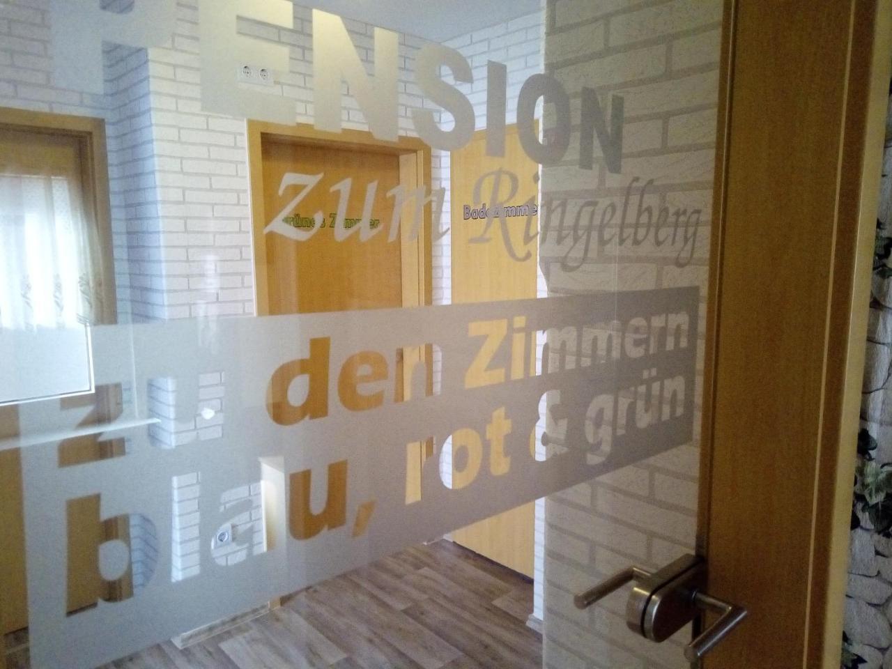 Pension Zum Ringelberg Ерфурт Екстер'єр фото